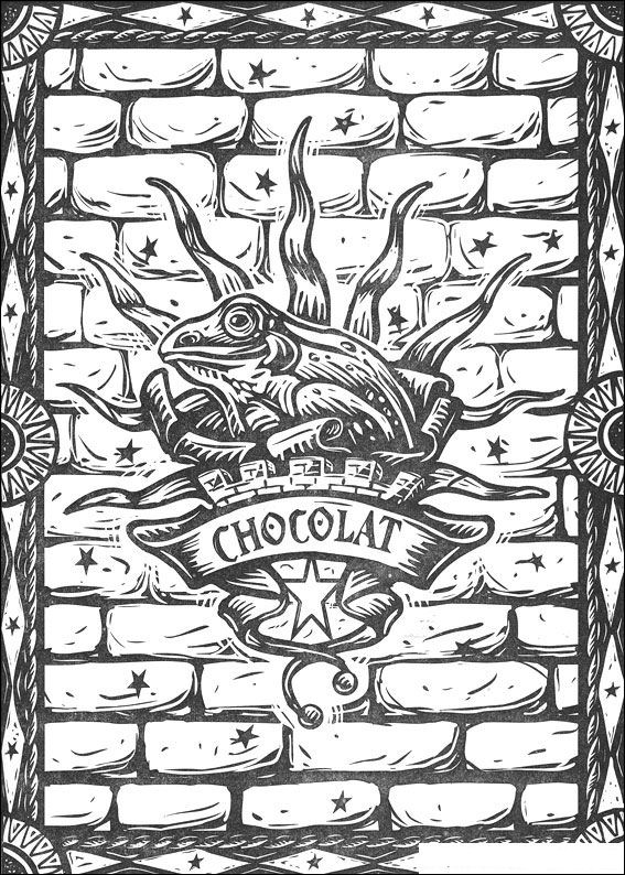 Plansa de colorat cu Harry Potter 89 192